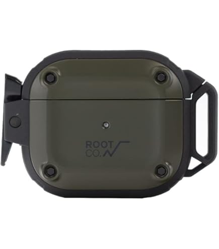 Amazon.co.jp: BR×ROOT CO. for AirPods Pro 1/2 v2（ブラック